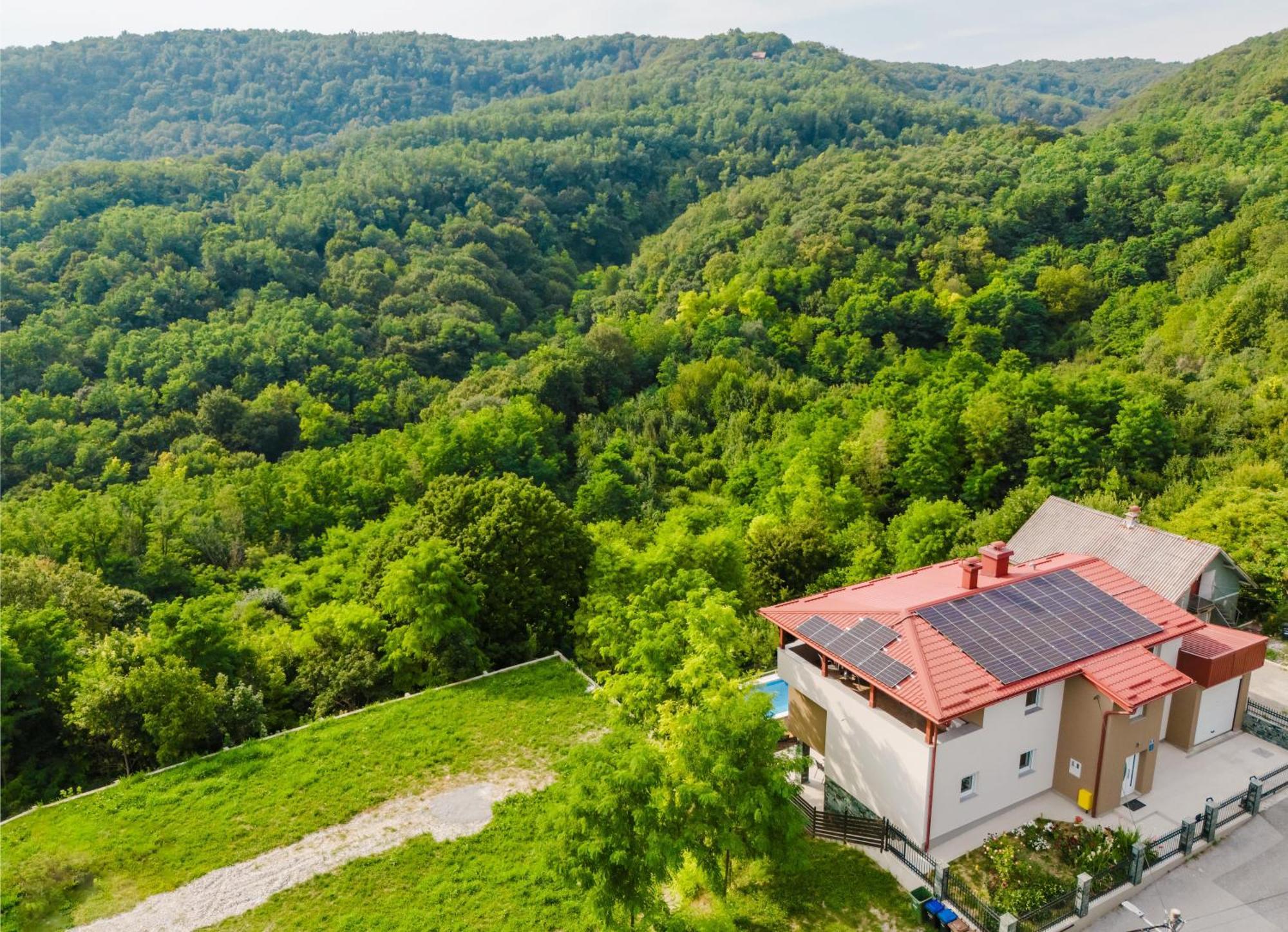 Вилла Carobni Pogled Загреб Экстерьер фото